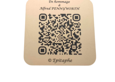 QR Code funéraire hommage by epitaphe Nouvelle-Calédonie