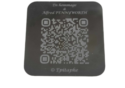 QR Code funéraire hommage by epitaphe Nouvelle Calédonie